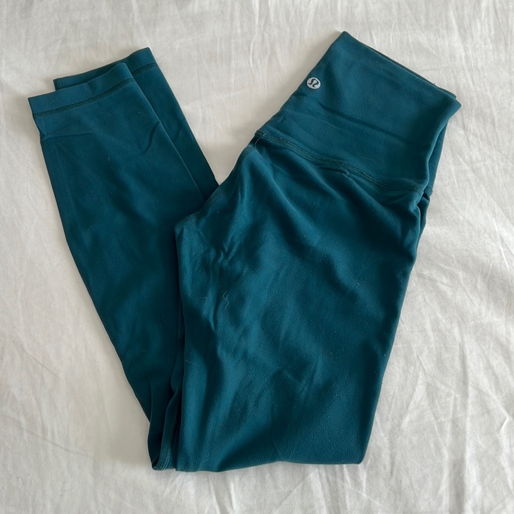 Storm teal Lululemon Aligns